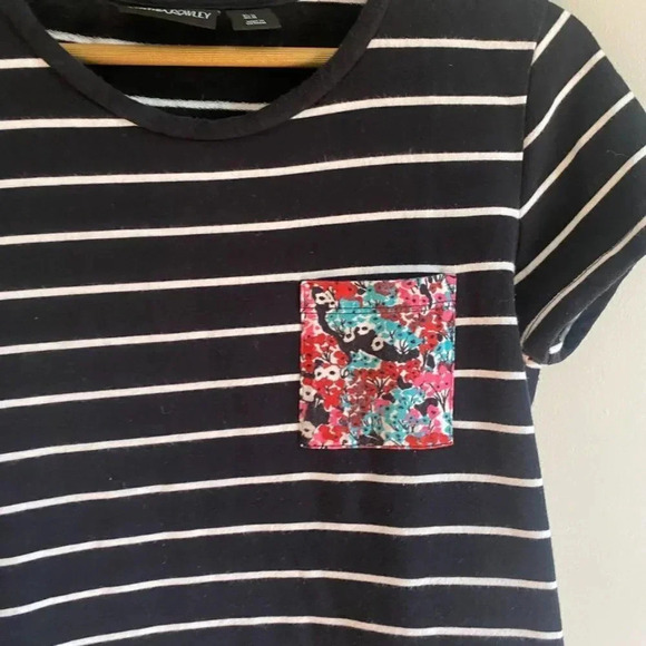 Cynthia Rowley Striped T shirt Dress - Picture 5 of 10